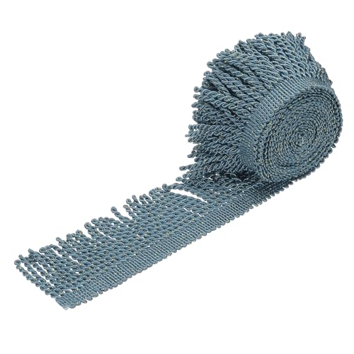 QUARKZMAN Quastenfransenbesatz, 5 Yard x 3 Zoll Stoffbesätze Verzierungen Fransen für Nähen DIY Handwerk Vorhänge Kissen Lampenschirme Sofa Kleidung Lila Blau QUARKZMAN Quastenfransenbesatz, 5 Yard x 3 Zoll Stoffbesätze Verzierungen Fransen für Nähen DIY Handwerk Vorhänge Kissen Lampenschirme Sofa Kleidung Lila Blau von QUARKZMAN