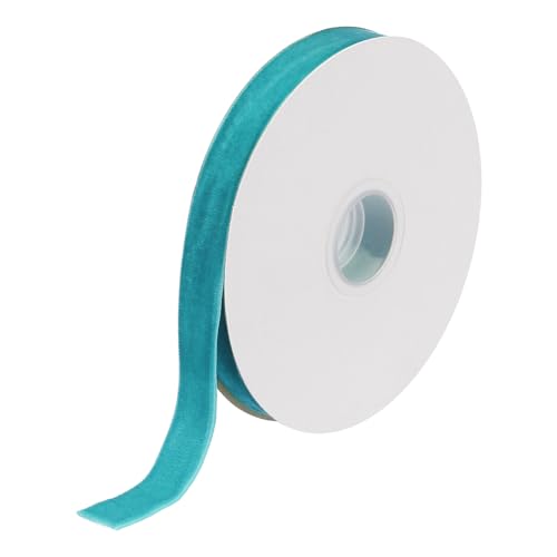 QUARKZMAN Samt Schleifenband 1,5 cm x 9 Meter Schmuckband Geschenkband Vintage Stoffband Dekoband für Weihnachten Hochzeit Basteln Geschenkverpackung Hochzeit Party, See Grün QUARKZMAN Samt Schleifenband 1,5 cm x 9 Meter Schmuckband Geschenkband Vintage Stoffband Dekoband für Weihnachten Hochzeit Basteln Geschenkverpackung Hochzeit Party, See Grün von QUARKZMAN