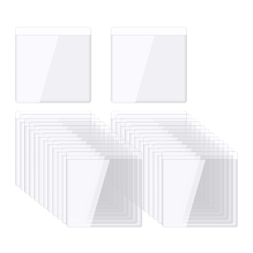 QUARKZMAN Selbstklebende Karten Taschen 3.3"x3.1" Klare Selbstklebende Taschen Etiketten Halter Plastik Karten Hüllen für Bibliotheks Aufbewahrungs Behälter Beladung 25Stk QUARKZMAN Selbstklebende Karten Taschen 3.3"x3.1" Klare Selbstklebende Taschen Etiketten Halter Plastik Karten Hüllen für Bibliotheks Aufbewahrungs Behälter Beladung 25Stk von QUARKZMAN