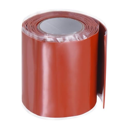 QUARKZMAN Selbstverschweißendes Silikonband 2" x 3ft x 0.04" Wasserdichte Abdichtung Klebeband für Wasserrohrschlauch Leckage Silikongriff Reparaturdichtung, Rot QUARKZMAN Selbstverschweißendes Silikonband 2" x 3ft x 0.04" Wasserdichte Abdichtung Klebeband für Wasserrohrschlauch Leckage Silikongriff Reparaturdichtung, Rot von QUARKZMAN