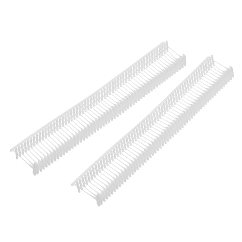 QUARKZMAN Standard Tagging Befestigungen, Kunststoffregulär, Standard Etikettierpistolen-Preisetiketten für Kleidungspreis-Etikettierung, 10 mm/0,39 Zoll, Packung mit 1000 Stück Weiß von QUARKZMAN