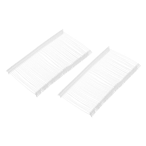 QUARKZMAN Standard Tagging Befestigungen, Kunststoffregulär, Standard Etikettierpistolen-Preisetiketten für Kleidungspreis-Etikettierung, 50 mm/1,97 Zoll, Packung mit 1000 Stück Weiß QUARKZMAN Standard Tagging Befestigungen, Kunststoffregulär, Standard Etikettierpistolen-Preisetiketten für Kleidungspreis-Etikettierung, 50 mm/1,97 Zoll, Packung mit 1000 Stück Weiß von QUARKZMAN