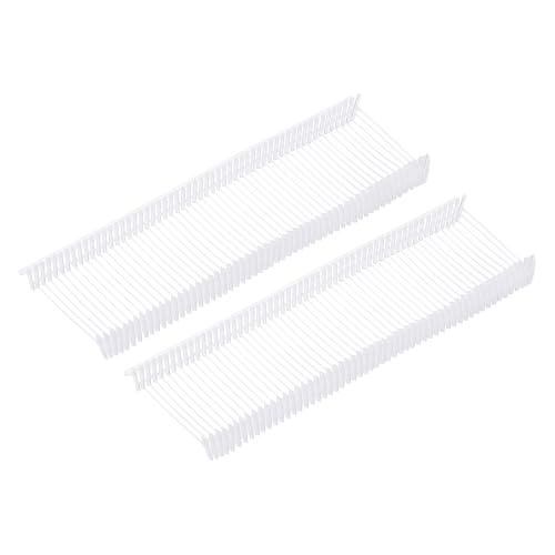QUARKZMAN Standard Tagging Fasteners, Kunststoff Regular, Standard Label Etikettierwerkzeug Preis Etikettierung Barbs für Bekleidungspreis Etikettierung Barbs 25mm/1 Zoll, Packung mit 2500 von QUARKZMAN