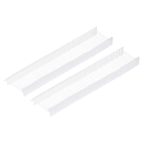 QUARKZMAN Standard Tagging Fasteners, Kunststoff Regular, Standard Label Etikettierwerkzeug Preis Tagging Barbs für Bekleidungspreis-Etikettierung Barbs 18mm/0.7 Zoll, Packung mit 2500 Clear von QUARKZMAN