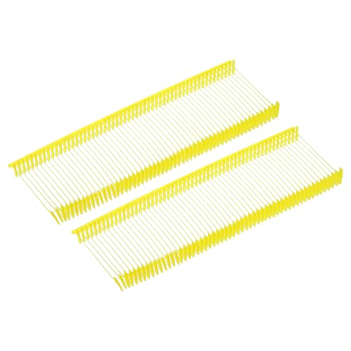 QUARKZMAN Standard Tagging Fasteners, Kunststoff Regular, Standard Label Etikettierwerkzeug Preis Tagging Barbs für Bekleidungspreis-Etikettierung Barbs 25mm/1 Zoll, Packung mit 2500 Gelb QUARKZMAN Standard Tagging Fasteners, Kunststoff Regular, Standard Label Etikettierwerkzeug Preis Tagging Barbs für Bekleidungspreis-Etikettierung Barbs 25mm/1 Zoll, Packung mit 2500 Gelb von QUARKZMAN
