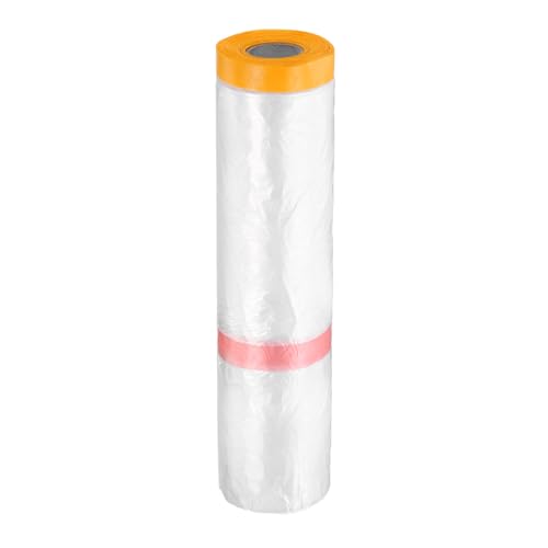 QUARKZMAN Vorgeklebte Abdeckfolie 157.5" x65.6ft Doppelseitiges Klebeband Und Abdeckplane Maler Plastik Abdeckfolie Mit Klebeband Plastikplane Für Automobil Lackierung Abdeckung QUARKZMAN Vorgeklebte Abdeckfolie 157.5" x65.6ft Doppelseitiges Klebeband Und Abdeckplane Maler Plastik Abdeckfolie Mit Klebeband Plastikplane Für Automobil Lackierung Abdeckung von QUARKZMAN