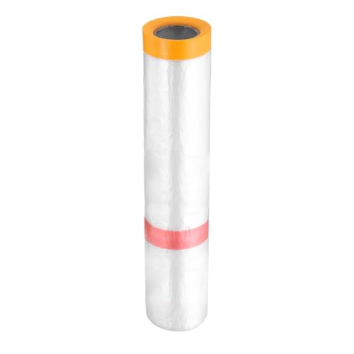 QUARKZMAN Vorgeklebtes Abdeckfolie 78.7" x32.8ft Doppelseitiges Klebeband Und Abdeckplane Maler Plastikplane Mit Klebeband Kunststoffplane Für Automobil Lackierung Abdeckung QUARKZMAN Vorgeklebtes Abdeckfolie 78.7" x32.8ft Doppelseitiges Klebeband Und Abdeckplane Maler Plastikplane Mit Klebeband Kunststoffplane Für Automobil Lackierung Abdeckung von QUARKZMAN