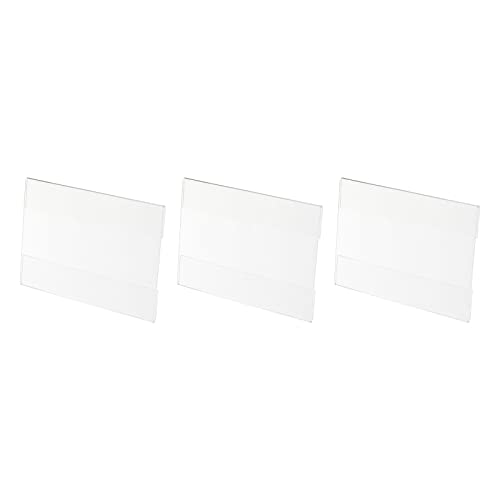 QUARKZMAN Wand Montage Preisschilder Zeichen Halterung 5.9x3.9" Horizontal Kennzeichnung für Kleidung Hausgemachte Preisgestaltung 3Pack QUARKZMAN Wand Montage Preisschilder Zeichen Halterung 5.9x3.9" Horizontal Kennzeichnung für Kleidung Hausgemachte Preisgestaltung 3Pack von QUARKZMAN