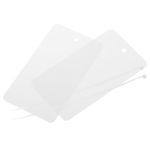 QUARKZMAN Wasserdichte Drähte Kunststoff Versandanhänger, für Produktidentifikationsanhänger, Ventilmarkierung, Außenkennzeichnung, 2 x 3,5 Zoll Weiß 50er Packung mit Seil QUARKZMAN Wasserdichte Drähte Kunststoff Versandanhänger, für Produktidentifikationsanhänger, Ventilmarkierung, Außenkennzeichnung, 2 x 3,5 Zoll Weiß 50er Packung mit Seil von QUARKZMAN