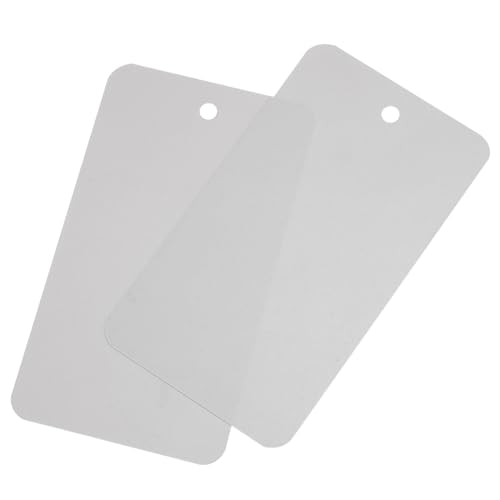 QUARKZMAN Wasserdichte Kunststoff-Versandetiketten für Produktidentifikation, Ventilmarkierung, Outdoor-Beschriftung, 50er Packung, Grau, 1,97x3,54 Zoll QUARKZMAN Wasserdichte Kunststoff-Versandetiketten für Produktidentifikation, Ventilmarkierung, Outdoor-Beschriftung, 50er Packung, Grau, 1,97x3,54 Zoll von QUARKZMAN
