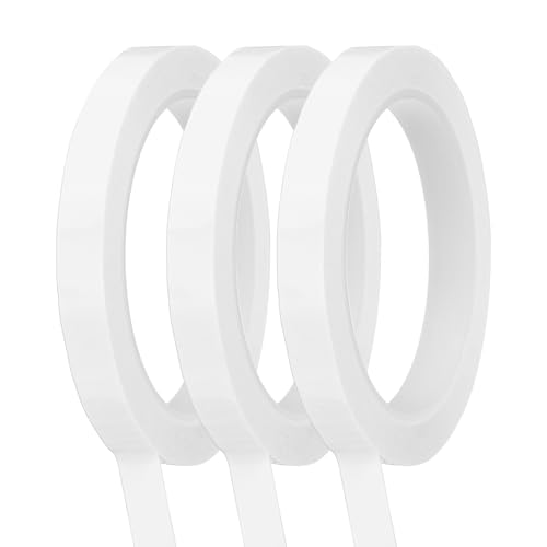 QUARKZMAN Whiteboard Tape 12mm Selbstklebendes Grafik-Chart-Klebeband 66 Meter Raster-Markierungsaufkleber Für Pinstripe Trockenlöschtafel Scrapbooking DIY Kunsthandwerk, Weiß, Packung Mit 3 QUARKZMAN Whiteboard Tape 12mm Selbstklebendes Grafik-Chart-Klebeband 66 Meter Raster-Markierungsaufkleber Für Pinstripe Trockenlöschtafel Scrapbooking DIY Kunsthandwerk, Weiß, Packung Mit 3 von QUARKZMAN