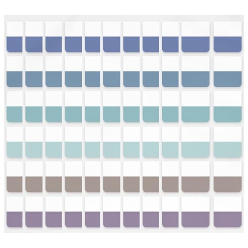 Haftnotizen, Indexe, Seitenmarkierungen, kleine Datei-Tabs, Lesezeichen, leuchtende Farben, Seitenindexe, Aufkleber, beschreibbare Etiketten von QUEENYARD