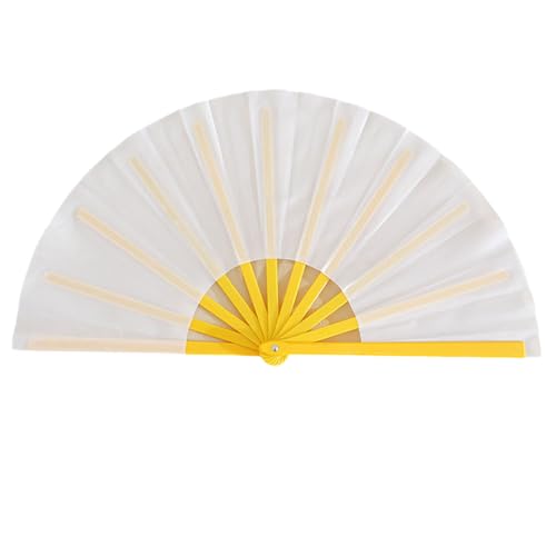 QUEENYARD Faltbarer Fächer, traditioneller Handfächer, faltbar, für Hochzeiten, Tanzaufführungen, Heimdekoration, Handventilator von QUEENYARD