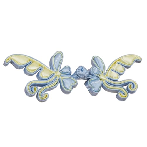 QUEENYARD Handgefertigter Knotenknopf, chinesischer Cheongsam-Knopf, chinesische Verschlüsse, Nähverschlüsse für Umhänge, Kleider, Mäntel von QUEENYARD