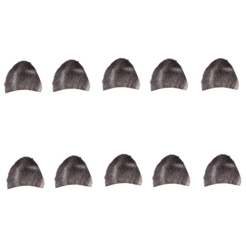 QUEENYARD Katzenohren-Charm, 10 Stück, Katzenohren-Charm, Bastelzubehör, Stirnband, Haarband, Kleidung, Dekoration von QUEENYARD