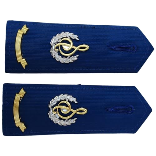 QUEENYARD Schulterklappe, professionelle Schulterklappen für Bänder, kulturelle Truppen, bestickte Epauletten, Kostüm, dekorative Epauletten von QUEENYARD