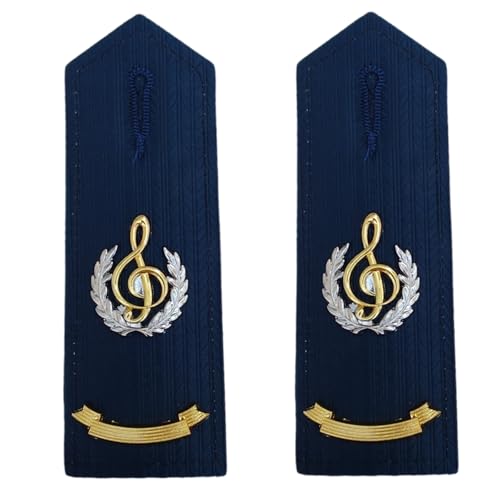 QUEENYARD Schulterklappe, professionelle Schulterklappen für Bänder, kulturelle Truppen, bestickte Epauletten, Kostüm, dekorative Epauletten von QUEENYARD