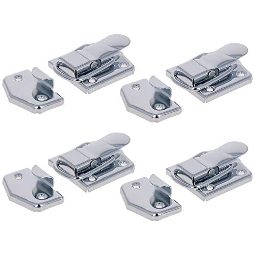 QUEMUONN Haspenschloss, Federriegel, Knebelverschluss, Federbelasteter Knebelverschluss, Haspe Heavy Duty, Knebel, QUEMUONN Haspenschloss, Federriegel, Knebelverschluss, Federbelasteter Knebelverschluss, Haspe Heavy Duty, Knebel, von QUEMUONN