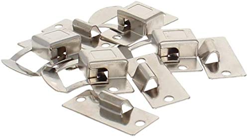 QUEMUONN Haspenschloss, Federriegel, Knebelverschluss, gefederter Knebelverschluss, Haspe, strapazierfähig, Box, QUEMUONN Haspenschloss, Federriegel, Knebelverschluss, gefederter Knebelverschluss, Haspe, strapazierfähig, Box, von QUEMUONN