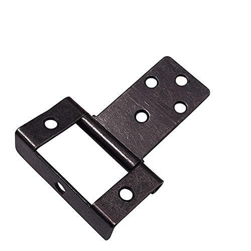 QUEMUONN Schrankscharniere 10 Stück Kinder-Mutter-Eisenscharnier, faltbar, lose Blätter, Schranktür-Hardware, Scharnier, Tür- und Fensterscharnier, kleines Scharnier, 5,1 cm QUEMUONN Schrankscharniere 10 Stück Kinder-Mutter-Eisenscharnier, faltbar, lose Blätter, Schranktür-Hardware, Scharnier, Tür- und Fensterscharnier, kleines Scharnier, 5,1 cm von QUEMUONN