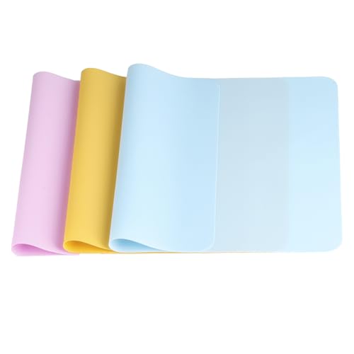 3 Stück Silikonmatte, 40x30cm Malunterlage, Bastelunterlage, Bastelmatte, Rutschfeste Silikon Unterlage Basteln, Antihafte Tischmatte, Silikonmatte für Epoxidharz Malen Resin DIY Handwerk 3 Stück Silikonmatte, 40x30cm Malunterlage, Bastelunterlage, Bastelmatte, Rutschfeste Silikon Unterlage Basteln, Antihafte Tischmatte, Silikonmatte für Epoxidharz Malen Resin DIY Handwerk von QUIIEOSKIA