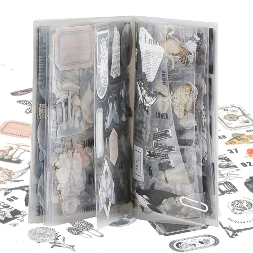 Scrapbooking Sticker Set, Scrapbooking Aufkleber, Dekorative Journal Fotoalbum Aufkleber Stickers Zubehör Selbstklebend für DIY Scrapbook Kalender Notizbuch Fotobuch Tagebuch Journaling Scrapbooking Sticker Set, Scrapbooking Aufkleber, Dekorative Journal Fotoalbum Aufkleber Stickers Zubehör Selbstklebend für DIY Scrapbook Kalender Notizbuch Fotobuch Tagebuch Journaling von QUIIEOSKIA