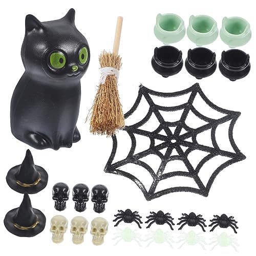 QUMIIRITY 1 Satz Halloween-Wohndekoration Miniatur Halloween-Spinnennetz Figuren mini Haustier halloween figuren halloween-figuren Skelette Halloween-Dekorationen Mini-Halloween Plastik QUMIIRITY 1 Satz Halloween-Wohndekoration Miniatur Halloween-Spinnennetz Figuren mini Haustier halloween figuren halloween-figuren Skelette Halloween-Dekorationen Mini-Halloween Plastik von QUMIIRITY