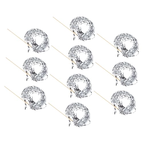 QUMIIRITY 10 Stück Hochzeitswände mit Ribbons Glühende Feenstäbe für Hochzeiten Geburtstagsfeiern Rave Konzerte und Festliche Anlässe QUMIIRITY 10 Stück Hochzeitswände mit Ribbons Glühende Feenstäbe für Hochzeiten Geburtstagsfeiern Rave Konzerte und Festliche Anlässe von QUMIIRITY
