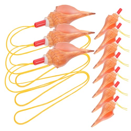 QUMIIRITY 10 Stück Schraubenwinkelpfeife Pfeifenspielzeug Pfeife Trainingscampingpfeifen Muschelförmige Pfeifen Outdoor-trainingspfeifen Lustige Pfeifen Hülse QUMIIRITY 10 Stück Schraubenwinkelpfeife Pfeifenspielzeug Pfeife Trainingscampingpfeifen Muschelförmige Pfeifen Outdoor-trainingspfeifen Lustige Pfeifen Hülse von QUMIIRITY