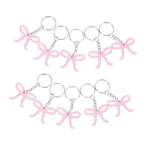 QUMIIRITY 10 Stück Teiliges Bowknot Schlüsselanhänger Süße Partyaccessoires für Geburtstags Junggesellen und Babypartys Stilvolle Deko mit Raffiniertem Schleifendesign QUMIIRITY 10 Stück Teiliges Bowknot Schlüsselanhänger Süße Partyaccessoires für Geburtstags Junggesellen und Babypartys Stilvolle Deko mit Raffiniertem Schleifendesign von QUMIIRITY