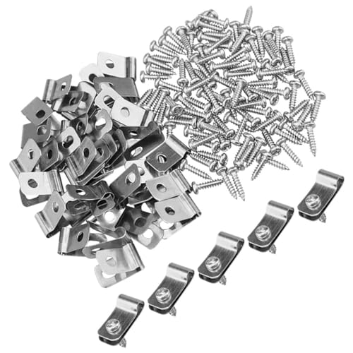 QUMIIRITY 100 Stück Aluminium Zaunclips Zuverlässige Klemmen für Tiergehege Garten und Landwirtschaft Einfache Montage Korrosionsbeständig für Ställe und Zäune QUMIIRITY 100 Stück Aluminium Zaunclips Zuverlässige Klemmen für Tiergehege Garten und Landwirtschaft Einfache Montage Korrosionsbeständig für Ställe und Zäune von QUMIIRITY