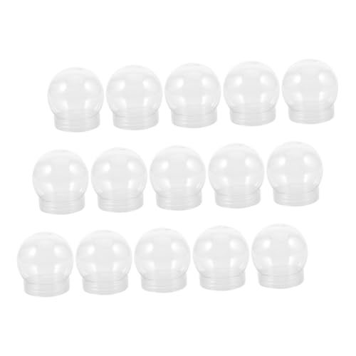 QUMIIRITY 15 Stück Schneekugeln, Partygeschenke, Diy-schneekugeln, Durchsichtige Schneekugeln, Schneekugeln Zum Basteln, , Schneekugeln, Bastelset, Kunststoff-schneekugeln-set, QUMIIRITY 15 Stück Schneekugeln, Partygeschenke, Diy-schneekugeln, Durchsichtige Schneekugeln, Schneekugeln Zum Basteln, , Schneekugeln, Bastelset, Kunststoff-schneekugeln-set, von QUMIIRITY