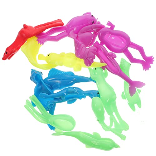 QUMIIRITY 15 Stück Streichspielzeug für Finger Elastische Fingerspielzeuge Lustiges Partyspielzeug für Kinder Stressabbauendes Fingerspielzeug Mitgebsel von QUMIIRITY