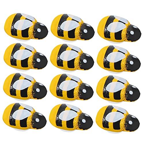 QUMIIRITY 150Stücke Mini Bienen Deko Holz Bienendekoration für DIY Handwerk Schmuck und Grußkarten für Mossmikro Landschaften und Gartendekorationen QUMIIRITY 150Stücke Mini Bienen Deko Holz Bienendekoration für DIY Handwerk Schmuck und Grußkarten für Mossmikro Landschaften und Gartendekorationen von QUMIIRITY