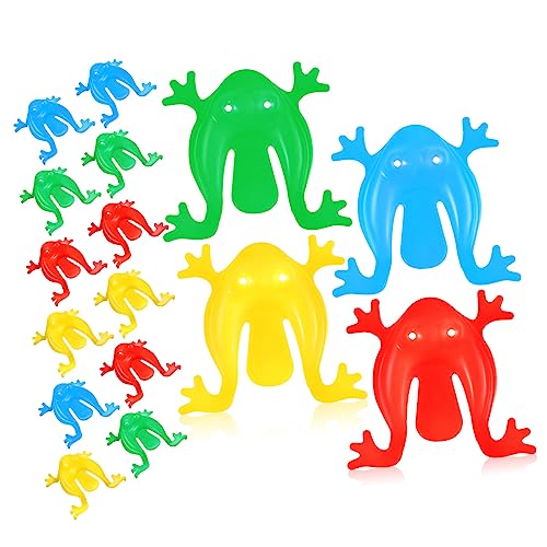 QUMIIRITY 16 Stück Sprung frosch interaktives hühner funny toys federnd Frösche springendes Mini Froschspielzeug springen kreative springende Frösche Plastik QUMIIRITY 16 Stück Sprung frosch interaktives hühner funny toys federnd Frösche springendes Mini Froschspielzeug springen kreative springende Frösche Plastik von QUMIIRITY