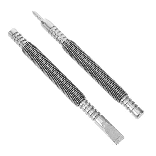 QUMIIRITY 1Satz Federnagelset für Metall und Holz Präzisions mit Kohlenstoffstahl Springbelastet für DIY Projekte für Innen und Außenanwendungen Langlebig und Tragbar von QUMIIRITY