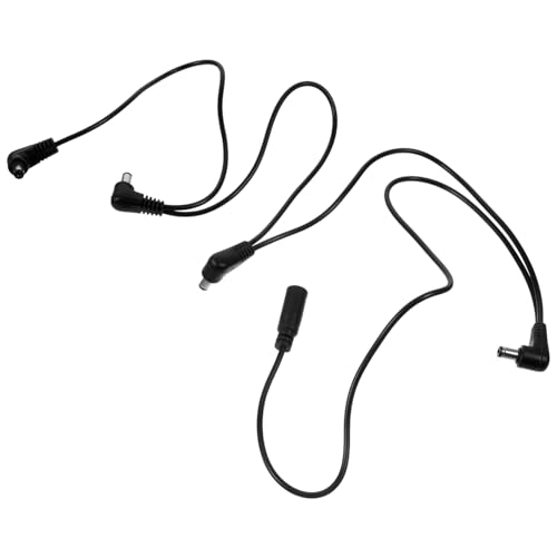 QUMIIRITY 1Stück Gitarren Pedalstromversorgung Kabel für Effektgeräte Leichtes Design für Musiker und Gitarrenliebhaber Praktisch von QUMIIRITY