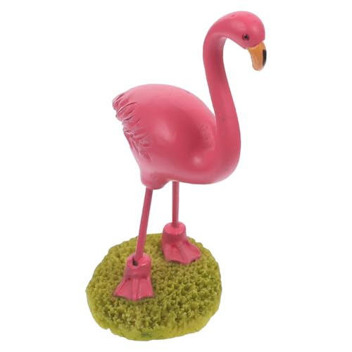 QUMIIRITY Flamingo Kuchen Topper Stehend Ornament Geburtstag Kuchen Dekorationen Home Auto Schreibtisch von QUMIIRITY