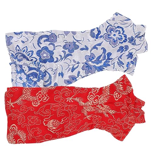 QUMIIRITY 2 Stück Zubehör für Cheongsam-Puppen puppenkleidung Puppen Kleidung Puppenaccessoires-Set Puppenmode Miniatur-Cheongsam zartes Puppenkleid wiederverwendbares Puppenkleid Stoff von QUMIIRITY