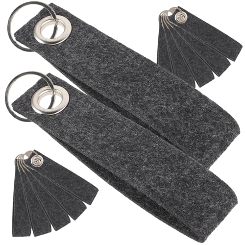 QUMIIRITY 20 Stück Filz Schlüsselanhänger Blanko zum Basteln DIY Schlüsselanhänger mit Filzmaterial Praktische und Langlebige Schlüsselringe für Dekoration und Handwerksprojekte QUMIIRITY 20 Stück Filz Schlüsselanhänger Blanko zum Basteln DIY Schlüsselanhänger mit Filzmaterial Praktische und Langlebige Schlüsselringe für Dekoration und Handwerksprojekte von QUMIIRITY
