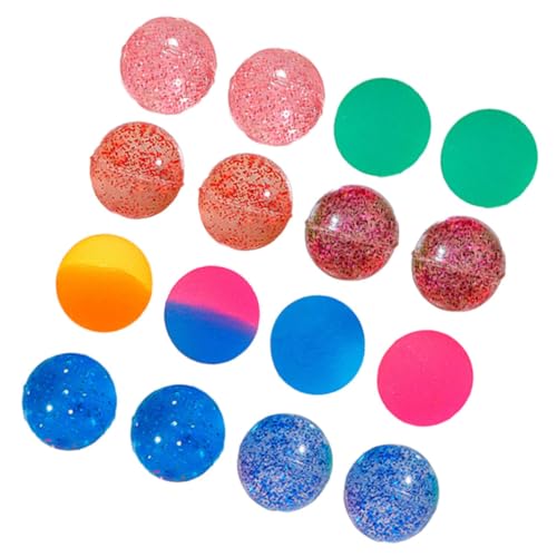 QUMIIRITY 25 Stück Bunte Hüpfbälle für Springbälle Partygeschenke für Geburtstagsfeiern und Belohnungen Robustes Sicheres Material für Drinnen und Draußen von QUMIIRITY