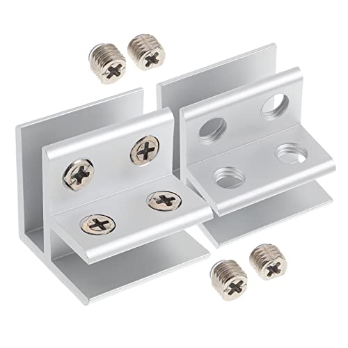 QUMIIRITY 2Stücke Geländerglas Klemme für Abgewinkelte Schrank Clipmöbel Halterung für Balustraden Treppengeländer und Glaszäune QUMIIRITY 2Stücke Geländerglas Klemme für Abgewinkelte Schrank Clipmöbel Halterung für Balustraden Treppengeländer und Glaszäune von QUMIIRITY