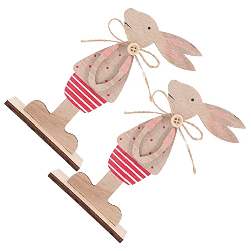 QUMIIRITY 2stücke Holz Osterhasen Tischdeko Fröhliche Kreative Tischschilder Für Ostern Und Frühlingsfeiern Stabiler Stand Für Wohnzimmer Schlafzimmer Und Büro QUMIIRITY 2stücke Holz Osterhasen Tischdeko Fröhliche Kreative Tischschilder Für Ostern Und Frühlingsfeiern Stabiler Stand Für Wohnzimmer Schlafzimmer Und Büro von QUMIIRITY