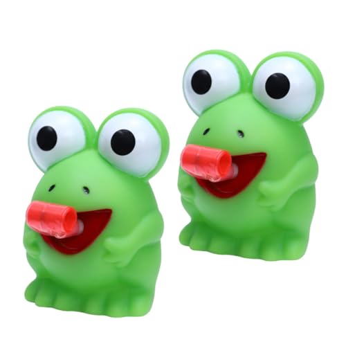 QUMIIRITY 2stücke Stressspielzeug Frosch Lustige Dehnbare Tierfiguren Für Partytüten Spielzeug Für Stressabbau Und Kreative Für von QUMIIRITY