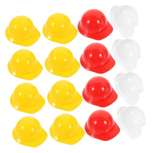 QUMIIRITY 30 Stück Helm Mini-Puppenhüte Schaum Fälschung klein dekoriert für Mini-Sicherheitshut aus Kunststoff Weinflaschenverschluss Miniatur-Bauhut Puppenzubehör Plastik QUMIIRITY 30 Stück Helm Mini-Puppenhüte Schaum Fälschung klein dekoriert für Mini-Sicherheitshut aus Kunststoff Weinflaschenverschluss Miniatur-Bauhut Puppenzubehör Plastik von QUMIIRITY