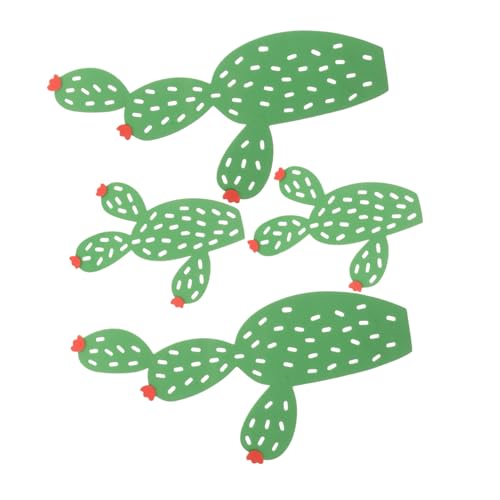 QUMIIRITY 4 Stück Cactus Wandtattoos Teiliges aus Leichtem Schaumstoff für Fensterdekoration Abnehmbar für Kindergarten und Schule Pflegeleicht und Farbenfroh Interaktive Raumgestaltung QUMIIRITY 4 Stück Cactus Wandtattoos Teiliges aus Leichtem Schaumstoff für Fensterdekoration Abnehmbar für Kindergarten und Schule Pflegeleicht und Farbenfroh Interaktive Raumgestaltung von QUMIIRITY