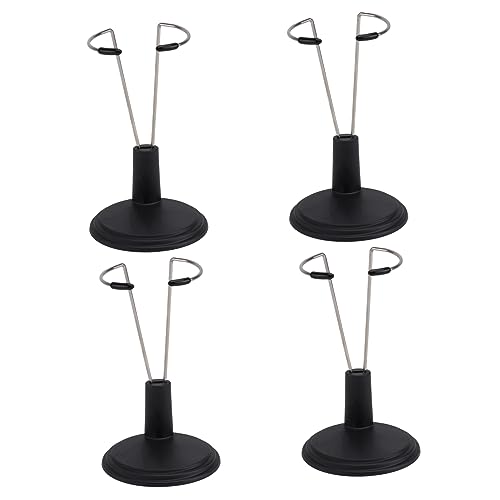 QUMIIRITY 4 Stück Kreativer Puppenständer aus Teiliges Tragbarer Aufsteller für Puppen und Actionfiguren Platzsparend für Dekoration zu Hause Schwarz QUMIIRITY 4 Stück Kreativer Puppenständer aus Teiliges Tragbarer Aufsteller für Puppen und Actionfiguren Platzsparend für Dekoration zu Hause Schwarz von QUMIIRITY