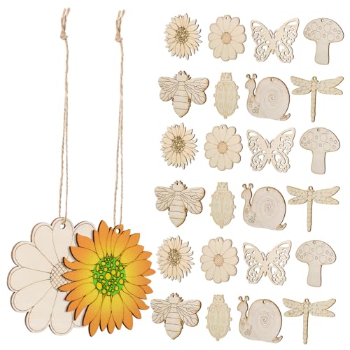QUMIIRITY 40st Anhänger Aus Insektenhackschnitzeln Blumenausschnitte Aus Holz Leere Holzformen Holz Schmetterling Leeres Holzfarbenhandwerk Holztafeln Zum Basteln Holzscheiben Buchsbaum QUMIIRITY 40st Anhänger Aus Insektenhackschnitzeln Blumenausschnitte Aus Holz Leere Holzformen Holz Schmetterling Leeres Holzfarbenhandwerk Holztafeln Zum Basteln Holzscheiben Buchsbaum von QUMIIRITY