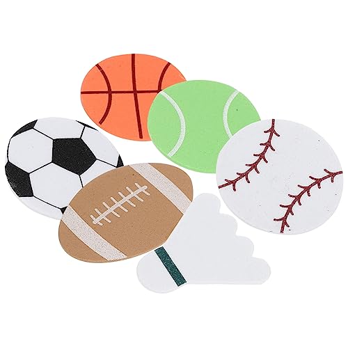 QUMIIRITY 4Er-Packung Schaumkugel-Aufkleber Wand polsterung bastelzeug Sticker fußball Aufkleber Fussball Basketball Aufkleber Basketball-Schaumaufkleber Kugelaufkleber zum Selbermachen QUMIIRITY 4Er-Packung Schaumkugel-Aufkleber Wand polsterung bastelzeug Sticker fußball Aufkleber Fussball Basketball Aufkleber Basketball-Schaumaufkleber Kugelaufkleber zum Selbermachen von QUMIIRITY