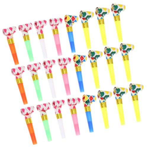 QUMIIRITY 50 Stück Blasrolle Spiel Mini-horn Partypfeife Partyzubehör Krachmacher Füllstoffe Partybrille Lustig Streamer Partylichter Lärm Geräuschemacher Für Neonpartei Platte Pvc QUMIIRITY 50 Stück Blasrolle Spiel Mini-horn Partypfeife Partyzubehör Krachmacher Füllstoffe Partybrille Lustig Streamer Partylichter Lärm Geräuschemacher Für Neonpartei Platte Pvc von QUMIIRITY
